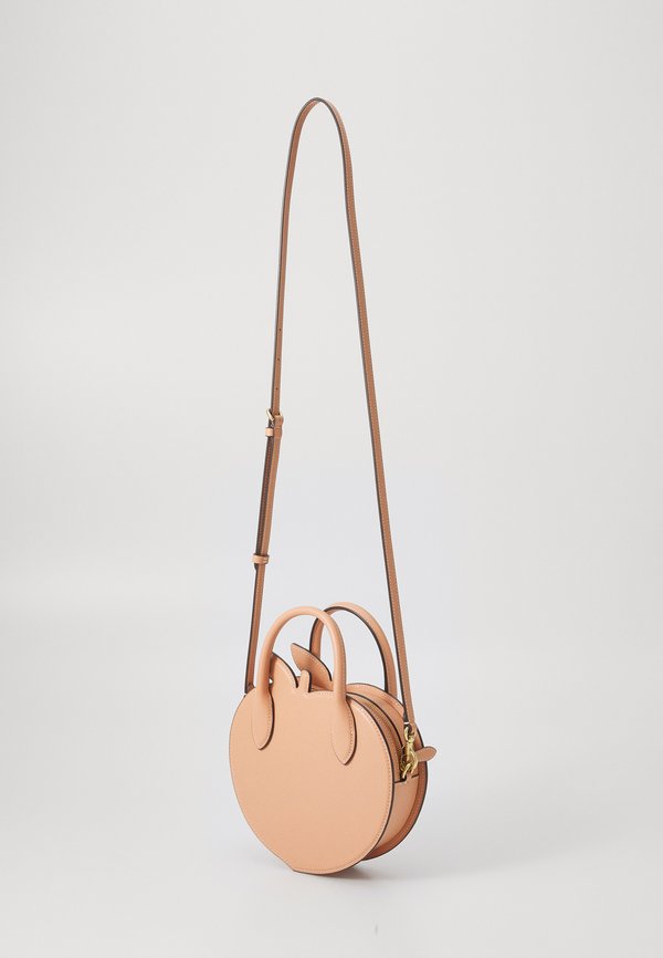 REGENERATIVE GLOVETANNED SHAPE BAG - Handbag - peach2