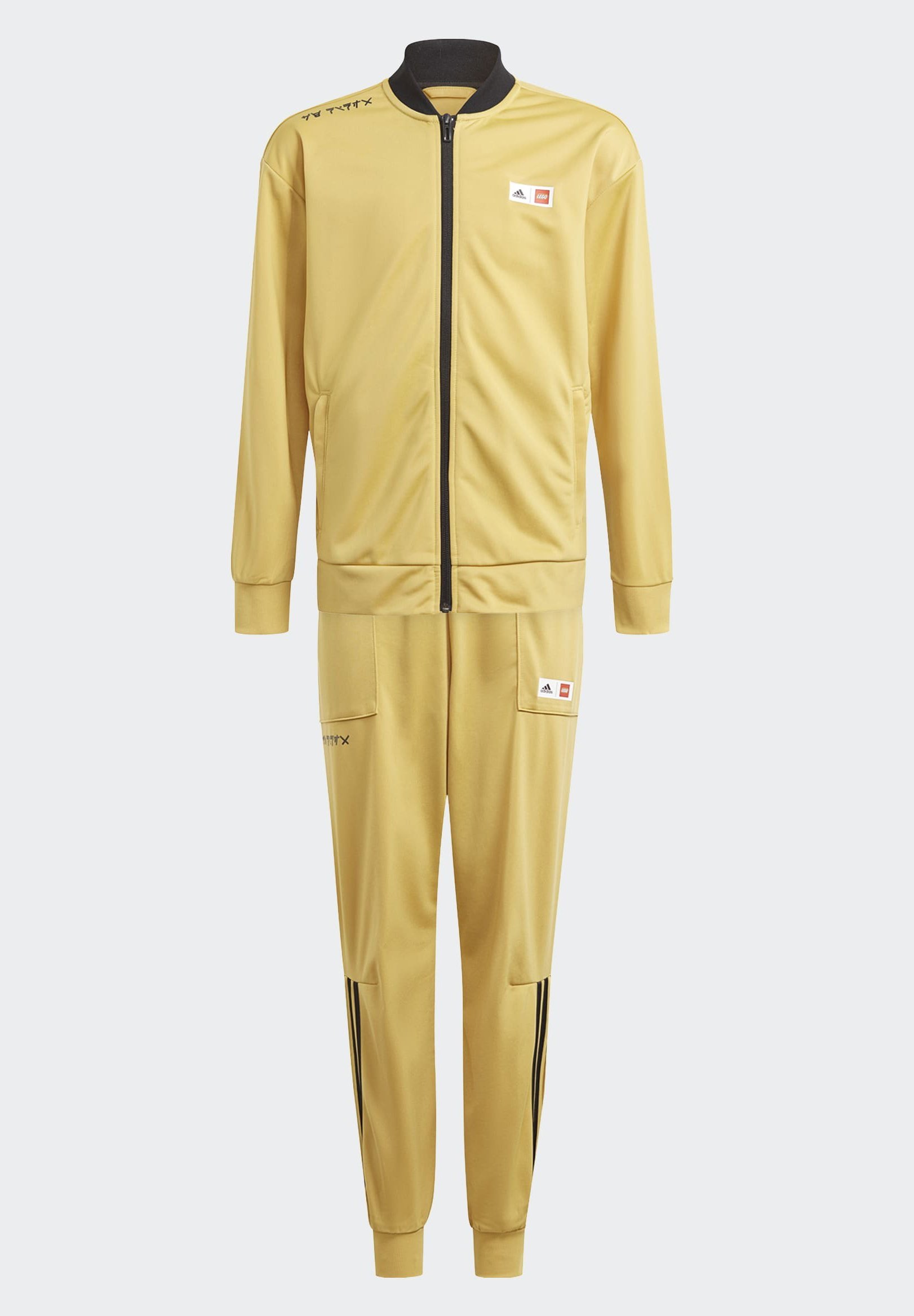 adidas tracksuit beige