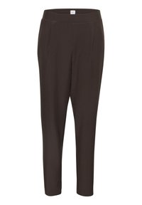 CELEST - Stoffhose - dark oak