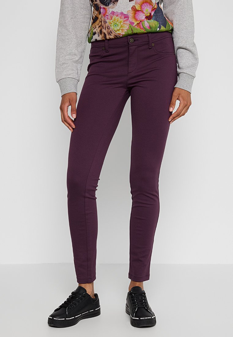 Versace Jeans Couture Broek paars Versace Jeans Couture Broek paars