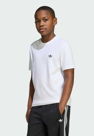 adidas Originals, REGULAR TEE JUNIOR UNISEX - Basic T-shirt - white
