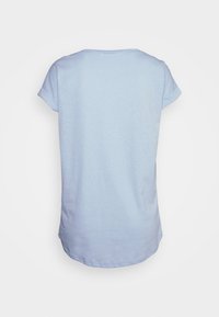 VILA T-shirt basic - light blue