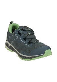 Meindl POWER BEQUEME - Hiking shoes - graphit linde