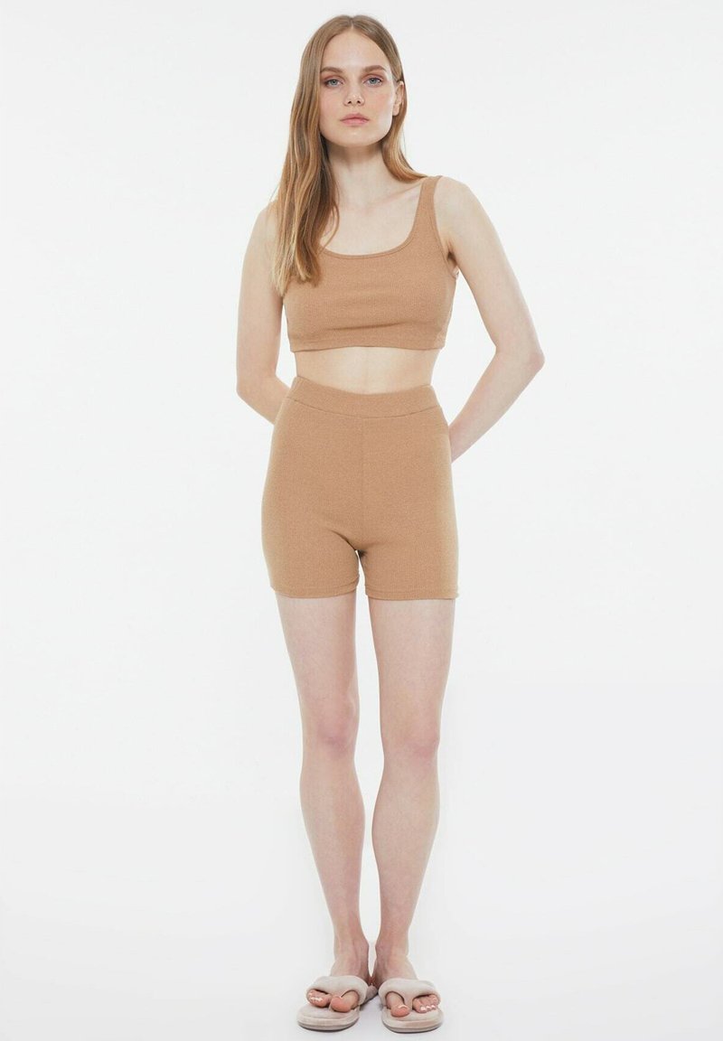 Damen Kleider | Trendyol Shorts brown/braun - GH38911 Damen Kleider | Trendyol Shorts brown/braun - GH38911