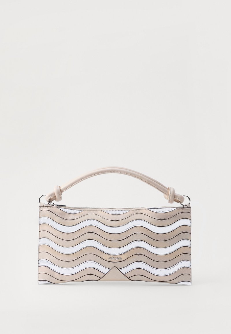 Cult Gaia HERA MINI SHOULDER - Τσάντα χειρός - off white/multi coloured
