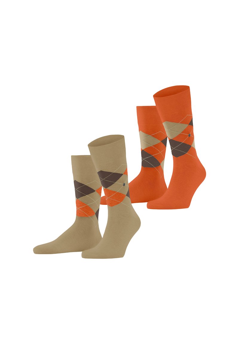 Burlington 2 PACK - Chaussettes - sesame