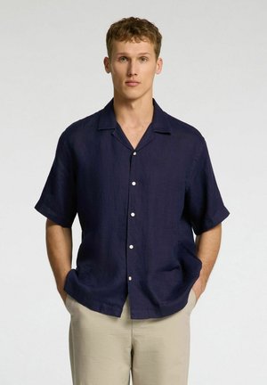 RELAXKYLIAN MIX SS RESORT - Skjorter - navy blazer