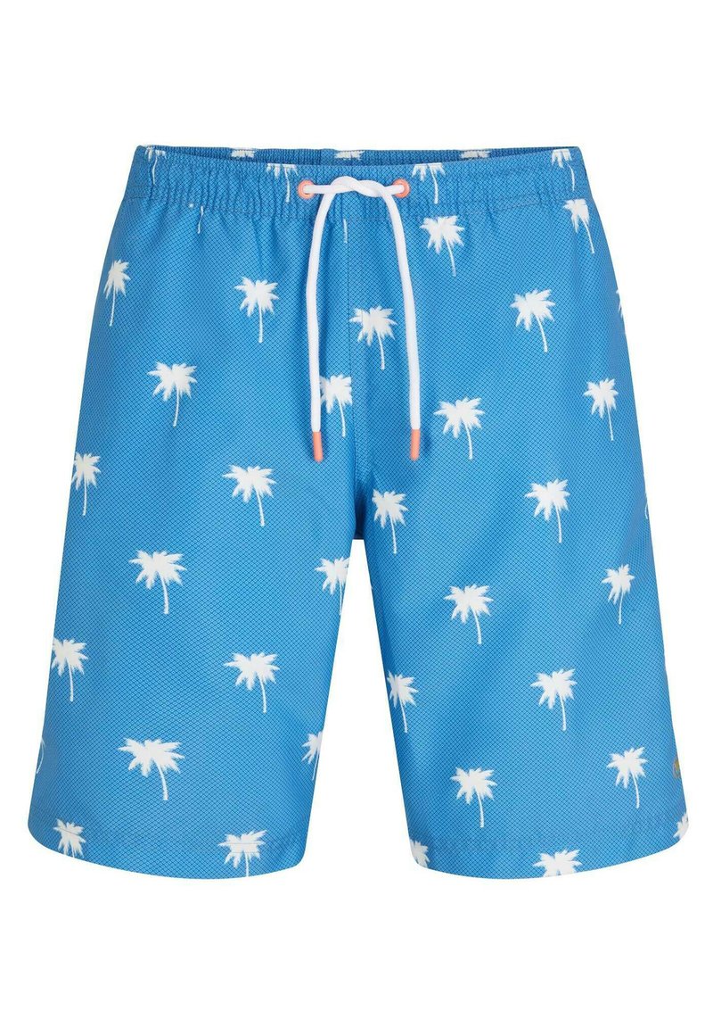 Herren Badehosen | TOM TAILOR Badeshorts vallarta blue palm design/blaugrau - LM67667 Herren Badehosen | TOM TAILOR Badeshorts vallarta blue palm design/blaugrau - LM67667