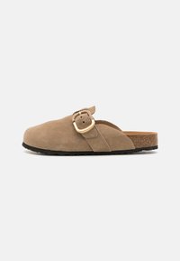 Tamaris - Matalakantaiset pistokkaat - taupe Pienoiskuva 1