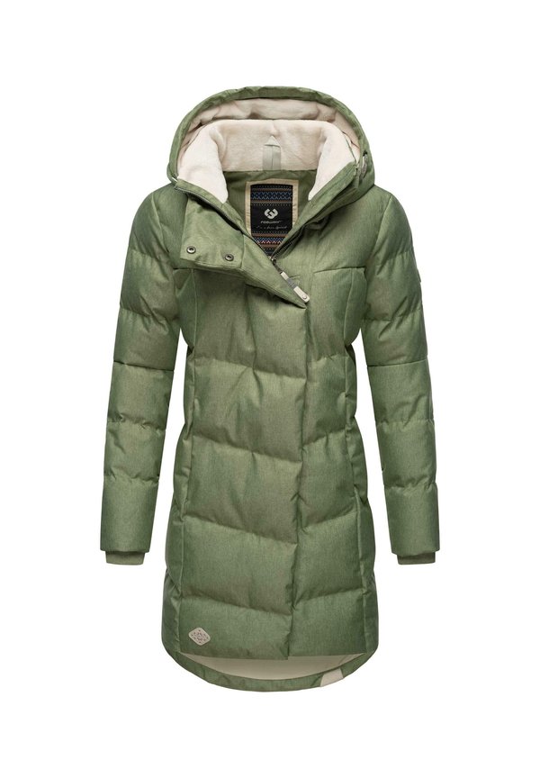 PAVLA - Wintermantel - dusty olive