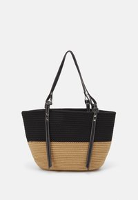 ONLTRACY BEACH TOTE  - Håndveske - black/natural