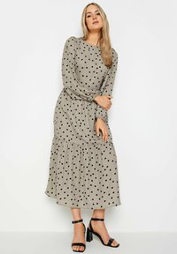 Long Tall Sally - SPOT TIERED - Maxikleid - beige Thumbnail-Bild 1