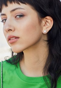 Swarovski ANGELIC STUD - Earrings - gold-coloured