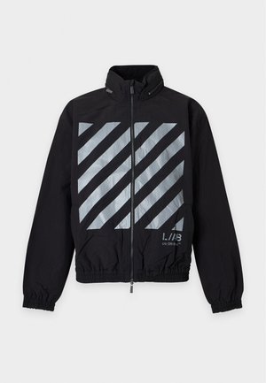 L/AB c/o Off-White, REFLECTIVE DIAG WINDBREAKER JACKET - Леко яке - black