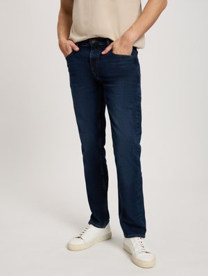 Cross Jeans DAMIEN - Slim fit jeans - dark-blue-used