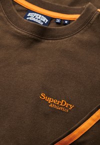 Superdry & Co ESSENTIAL LOGO RETRO - Camiseta de manga larga - bracken brown