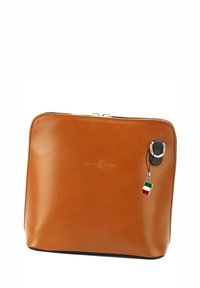 DrachenLeder Cross body bag - cognac braun