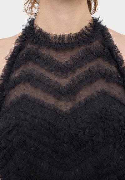 Needle & Thread ELIA HALTER NECK GOWN - Iltapuku - graphite