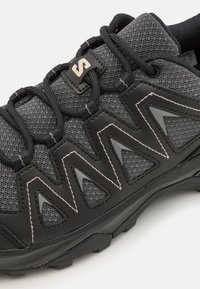 Salomon X BRAZE - Hiking shoes - pewter/black/feather gray