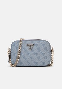Unselected, light blue logo