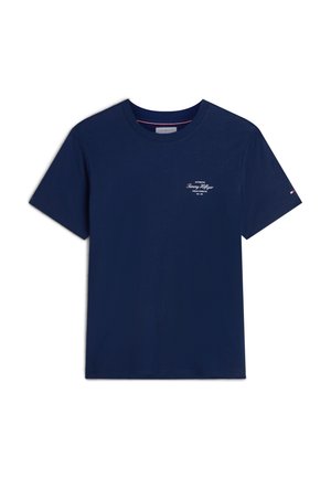 Tommy Hilfiger, HERITAGE - T-shirt imprimé - carbon navy