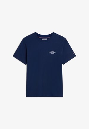 Tommy Hilfiger, HERITAGE - T-shirt con stampa - carbon navy