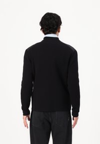 Belstaff VERGE ZIP  - Adīta jaka - black