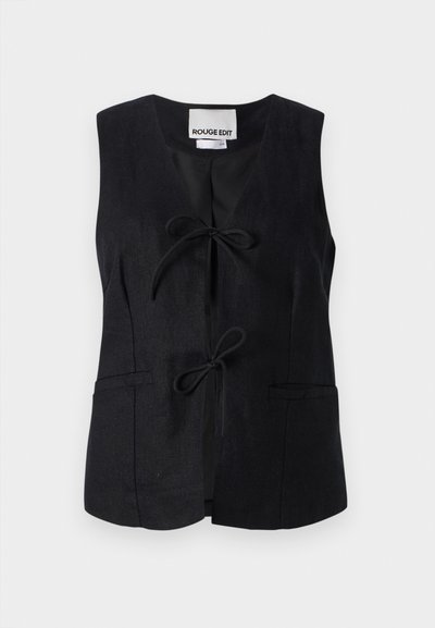 SUMMER WAISTCOAT - Blazer - meteorite