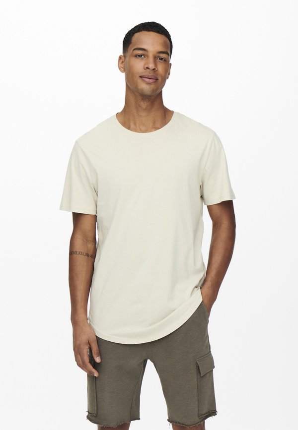 ONSMATT LIFE LONGY TEE - Basic T-shirt - pelican