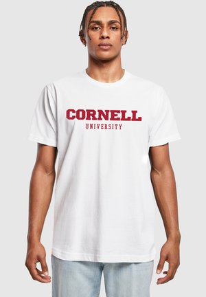 Merchcode CORNELL UNIVERSITY - SCRIPT - T-shirt imprimé - white