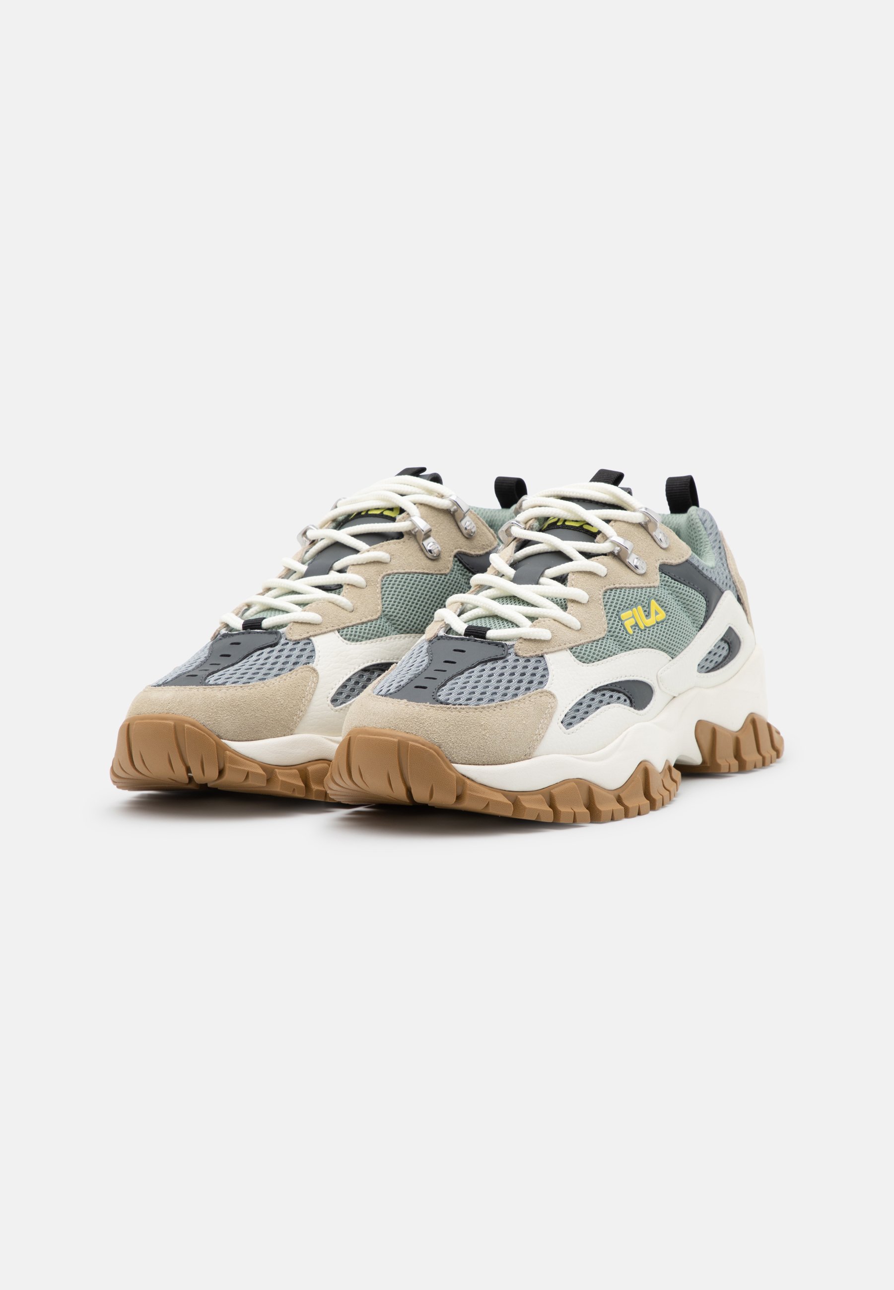 Fila RAY TRACER TR2 UNISEX - Sneakers laag - monument/ iceberg green/crème  - Zalando.be
