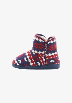 Damart CASALINGHI - Pantuflas - blu marino jacquard