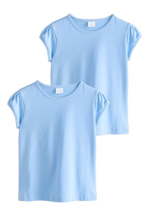 Next, 2ER PACK - T-shirt basique - pale blue