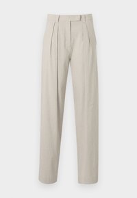 AGITO - Trousers - sabbia
