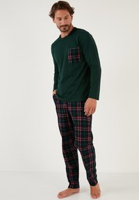 Buratti REGULAR FIT SET - Komplet pidžame - green