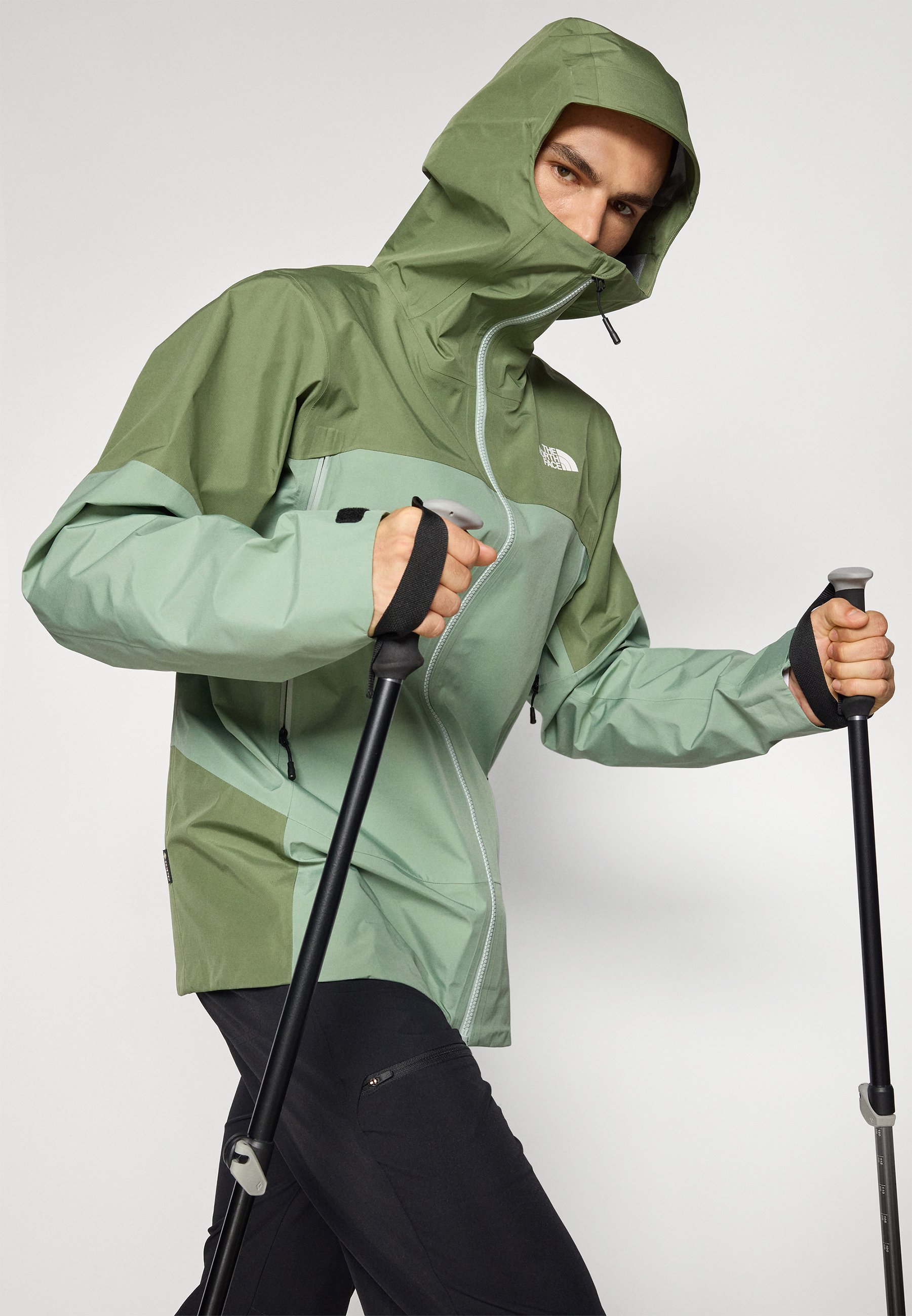 The North Face JAZZI JACKET - Hardshell jacket - slate moss/bark