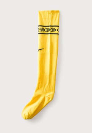 Nike Performance Κάλτσες ποδοσφαίρου - midwest gold-coloured/black