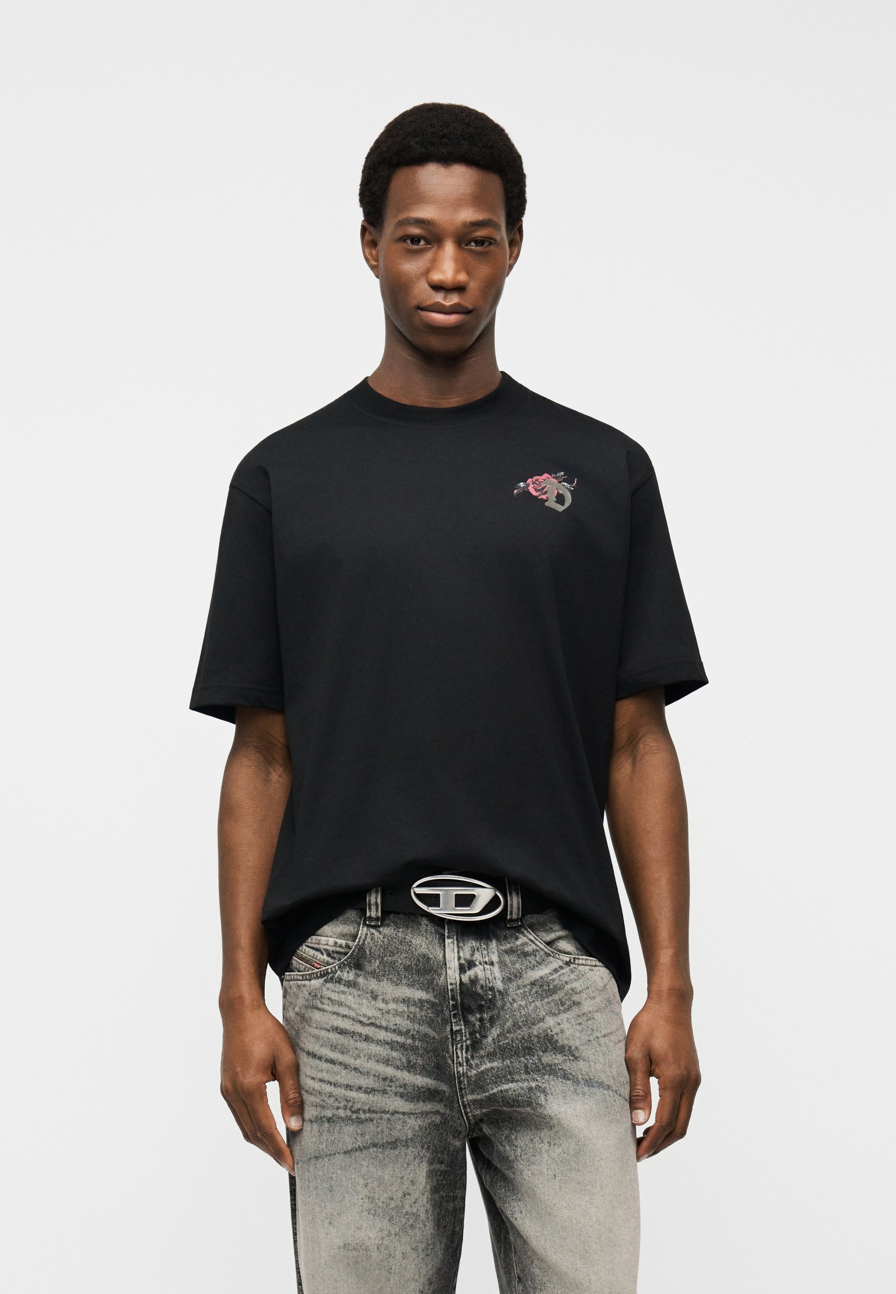 Diesel T-BOGGY-V4 - Print T-shirt - 9xx/black - Zalando.ie