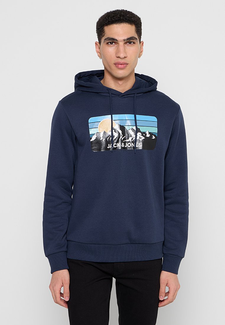jack & jones Hoodie donkerblauw