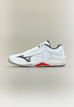 LIGHTNING STAR JR UNISEX - Zapatillas de voleibol - white/black/fiery red