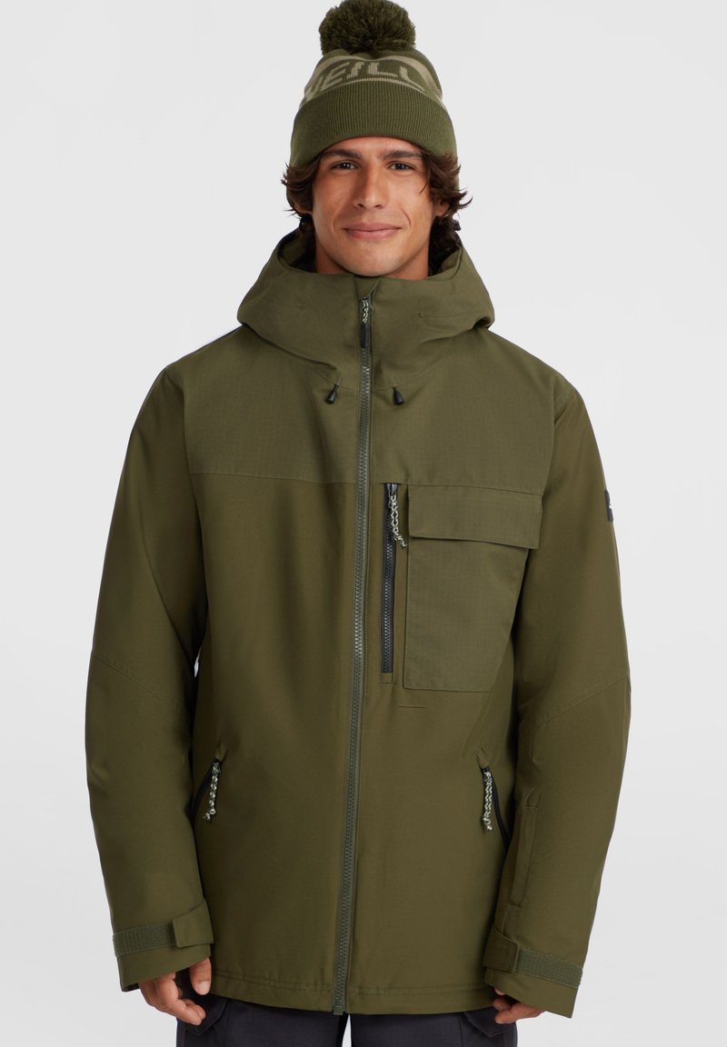 O'Neill - UTILITY HYBRID - Chaqueta de snowboard - forest night, Ampliar