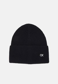Calvin Klein CHUNKY BEANIE - Căciulă - black