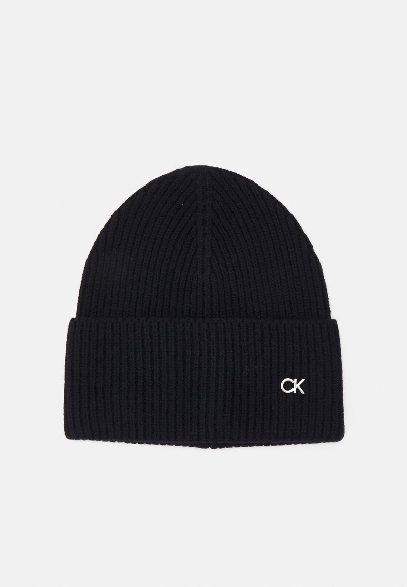 Calvin Klein CHUNKY BEANIE - Căciulă - black