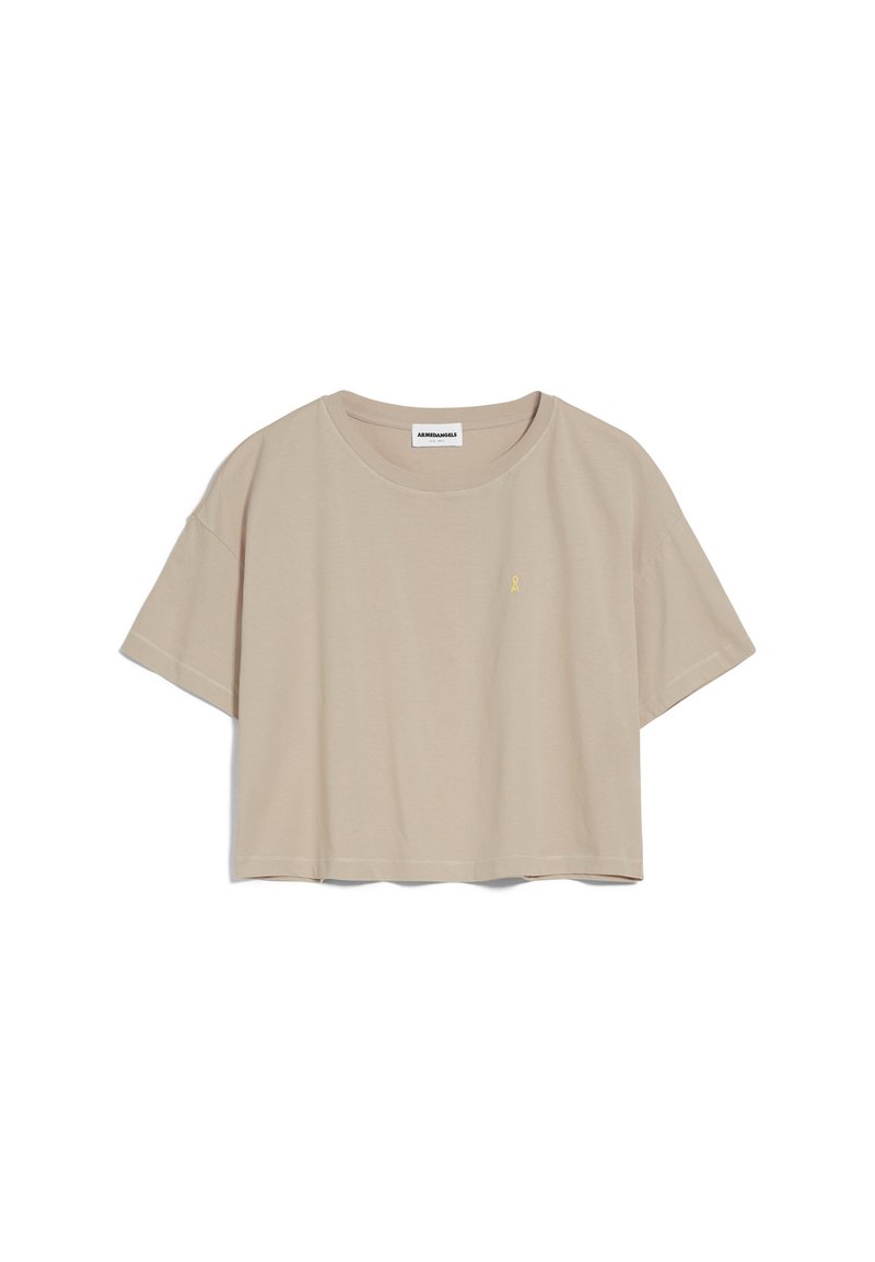 Damen T-Shirts | ARMEDANGELS CHAARLOTTE T-Shirt basic light desert/beere-meliert - BQ39577 Damen T-Shirts | ARMEDANGELS CHAARLOTTE T-Shirt basic light desert/beere-meliert - BQ39577