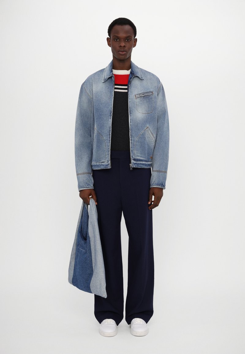 MSGM GIUBBINO JACKET - Denim jacket - blue - Zalando.co.uk