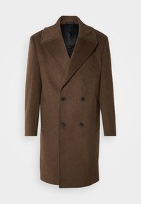 OVERSIZED COAT - Klasični plašč - brown