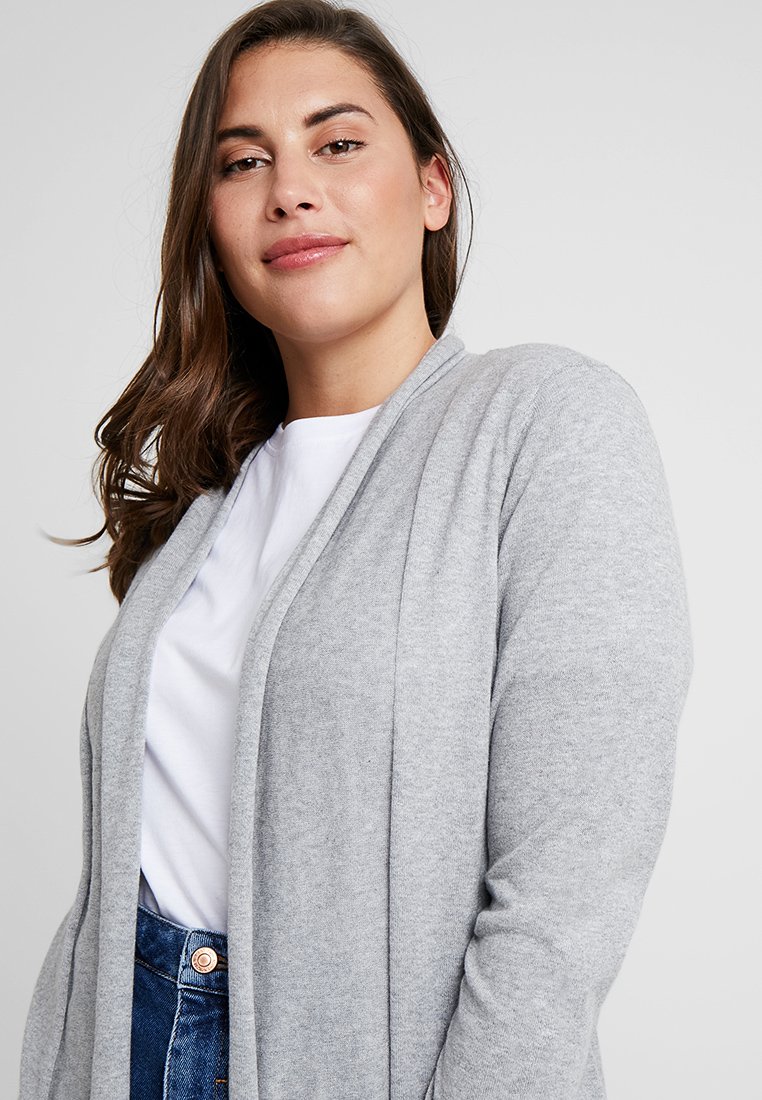 Zalando Essentials Curvy Vest grey melange Zalando.nl Zalando Essentials Curvy Kasjmier kopen bij ZALANDO