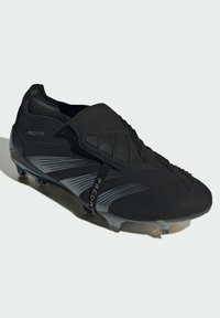 adidas Performance PREDATOR ELITE FT FG - Fotballsko til fast underlag - core black   carbon   gold metallic