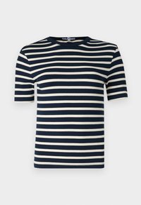 T-shirts med print - breton dark night navy/ivory petal