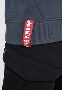 Alpha Industries Jersey con capucha - anthracite
